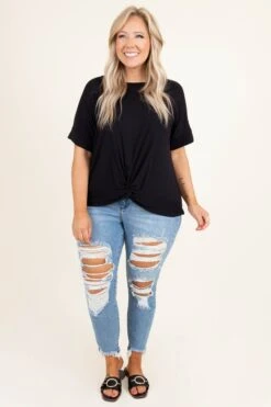 Rise Higher Mom Jeans, Light Denim -Chic Soul Store RiseHigherMomJeans LightDenim 8977