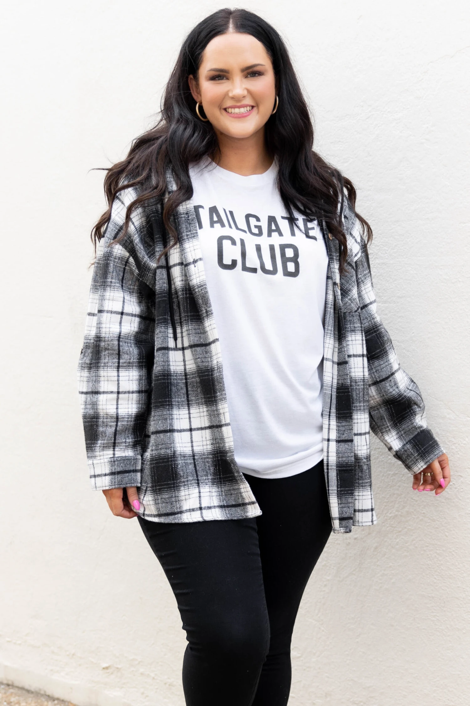 Rock It Any Day Shacket, Black 3 Rock It Any Day Shacket, Black