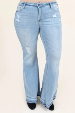 Rock On Babe Jeans, Light Wash -Chic Soul Store RockOnBabeJeans LightWash 4