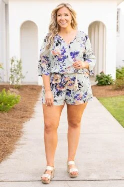 Roll On Romper, Sage -Chic Soul Store RollOnRomper Sage 2 2