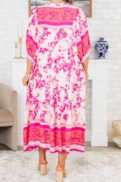 Rosewater Skies Dress, Pink 14 Rosewater Skies Dress, Pink -Chic Soul Store RosewaterSkiesDress Pink