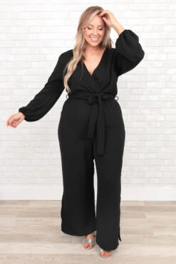 Ruin The Friendship Jumpsuit, Black -Chic Soul Store RuinTheFriendshipJumpsuit Black