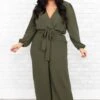Ruin The Friendship Jumpsuit, Olive -Chic Soul Store RuinTheFriendshipJumpsuit Olive 9977