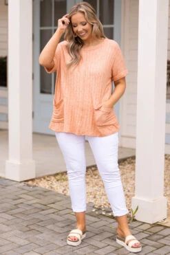 Run That Back Top, Coral -Chic Soul Store RunThatBackTop Coral 4