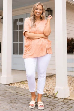 Run That Back Top, Coral -Chic Soul Store RunThatBackTop Coral 5