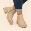 Run The Town Booties, Wheat 1 Run The Town Booties, Wheat -Chic Soul Store RunTheTownBooties Wheat 2