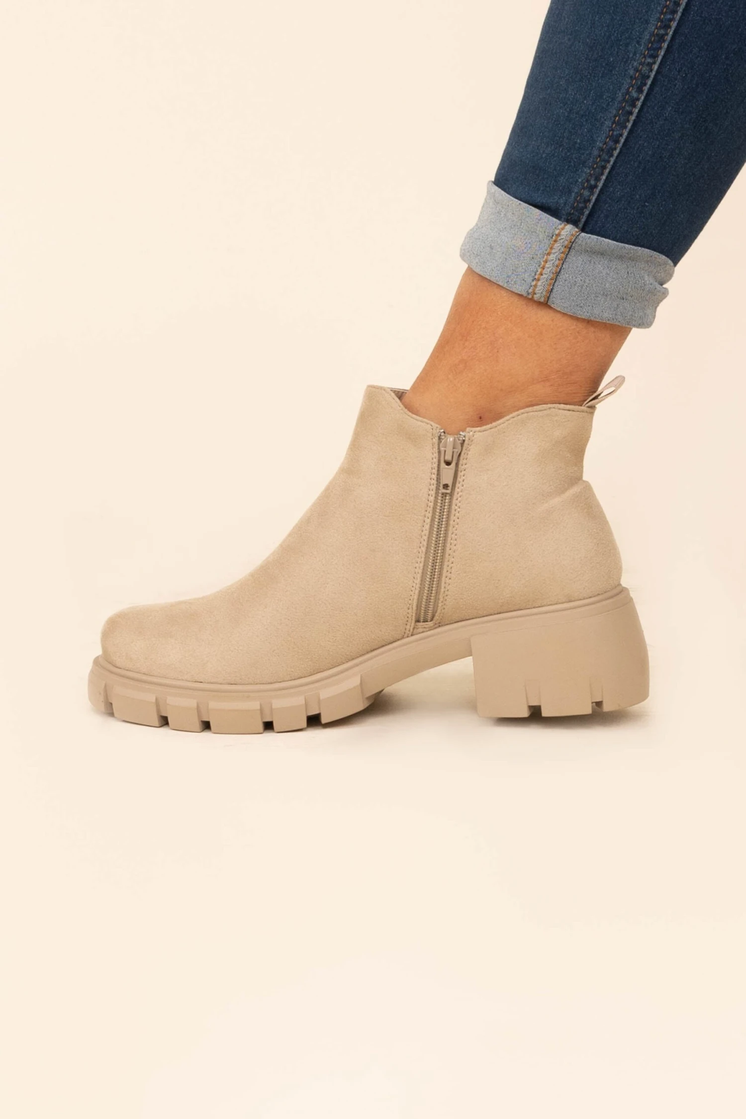 Run The Town Booties, Wheat 5 Run The Town Booties, Wheat - Image 3