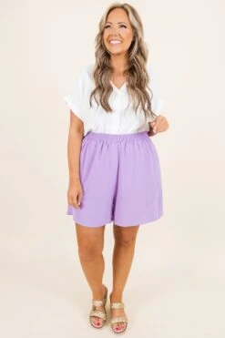 Run To Love Shorts, Lilac 14 Run To Love Shorts, Lilac -Chic Soul Store RunToLoveShorts Lilac 2