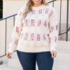 Running Down To The Riptide Sweater, Oatmeal -Chic Soul Store RunningDownToTheRiptideSweater Oatmeal 8918