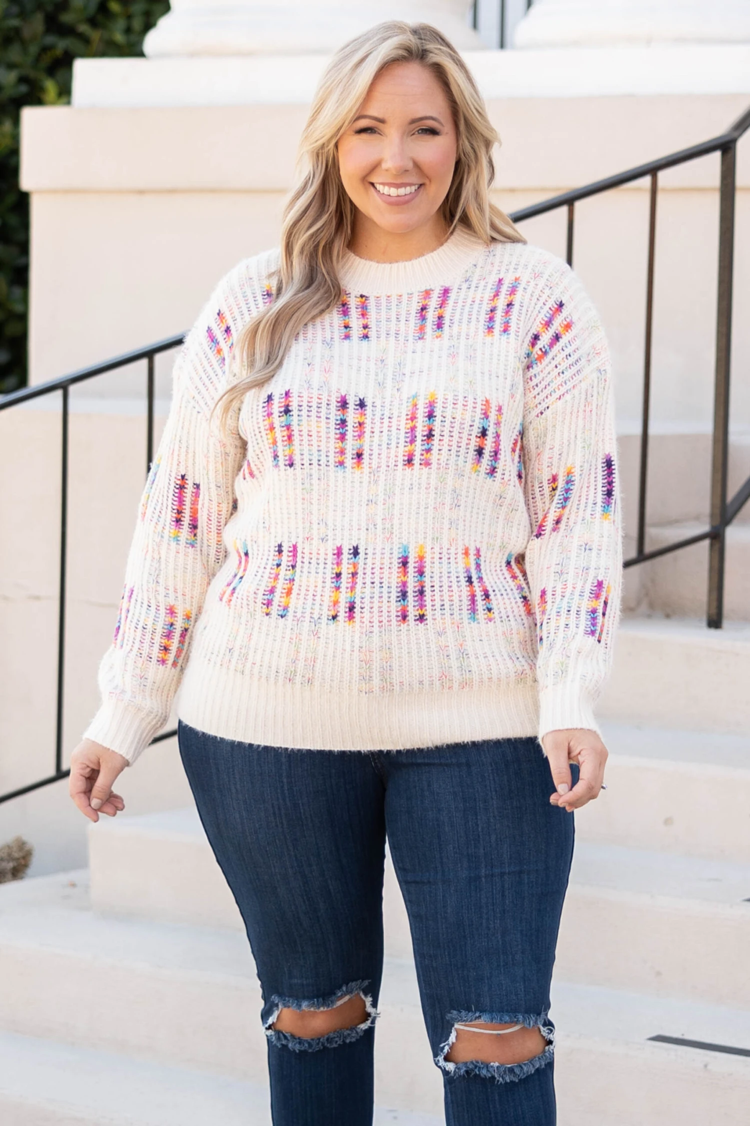 Running Down To The Riptide Sweater, Oatmeal 3 Running Down To The Riptide Sweater, Oatmeal