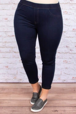 Watch Me Go Jeggings, Super Dark Wash 9 Watch Me Go Jeggings, Super Dark Wash -Chic Soul Store SOL 0495 Edit