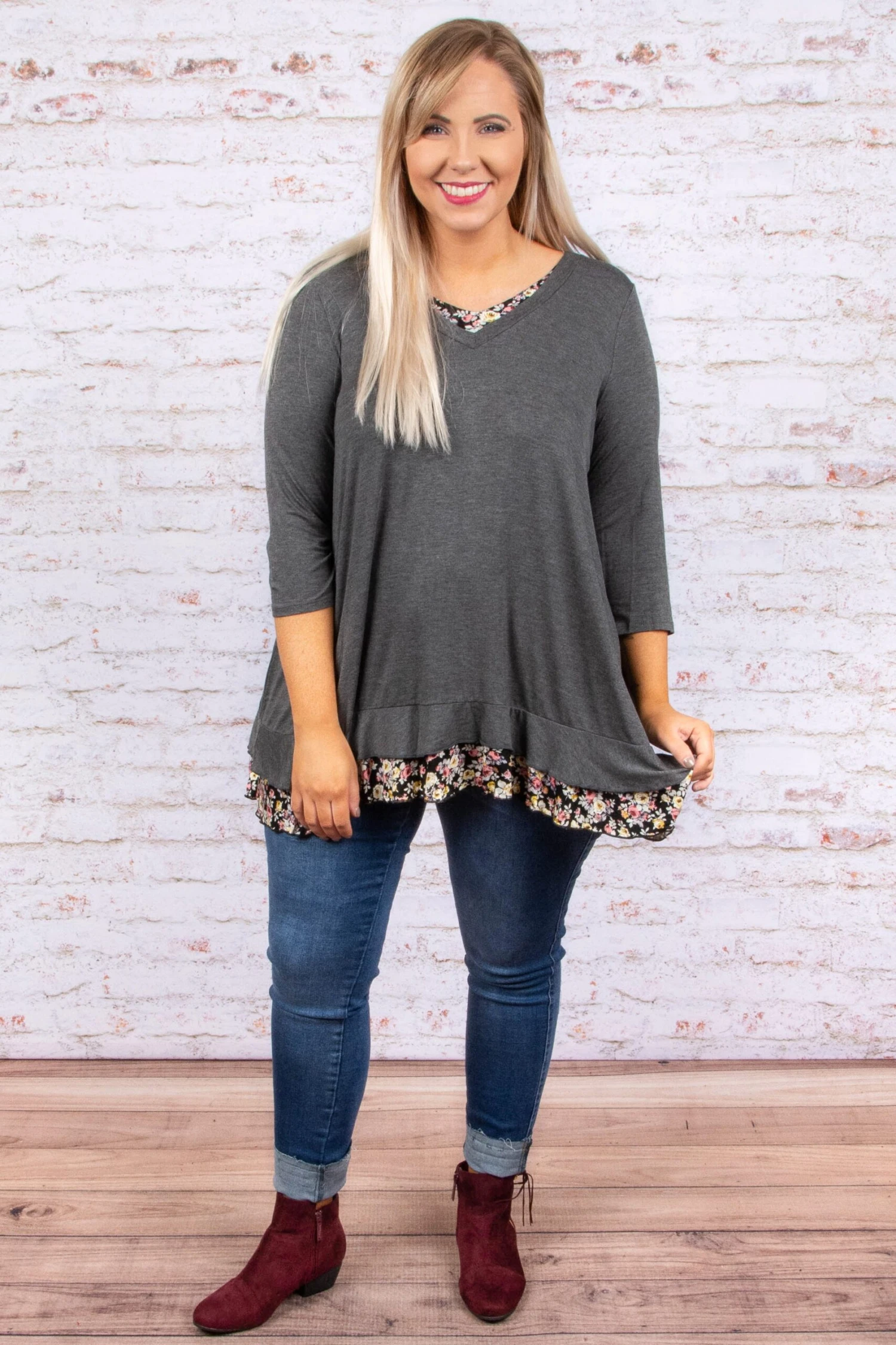 Casting Shadows Skinny Jeans, Medium Wash 4 Casting Shadows Skinny Jeans, Medium Wash - Image 2