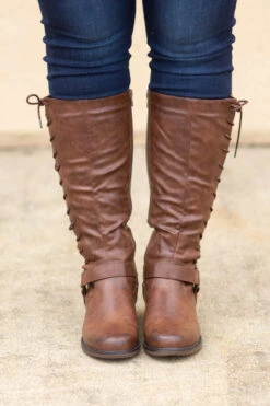 High Standards Boots, Whiskey -Chic Soul Store SOL 2624 e0b0ebfb c702 41f6 8305 36ce10cbeb8b
