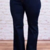 Dare To Flare Jeans, Super Dark Wash 2 Dare To Flare Jeans, Super Dark Wash -Chic Soul Store SOL 2671 Edit