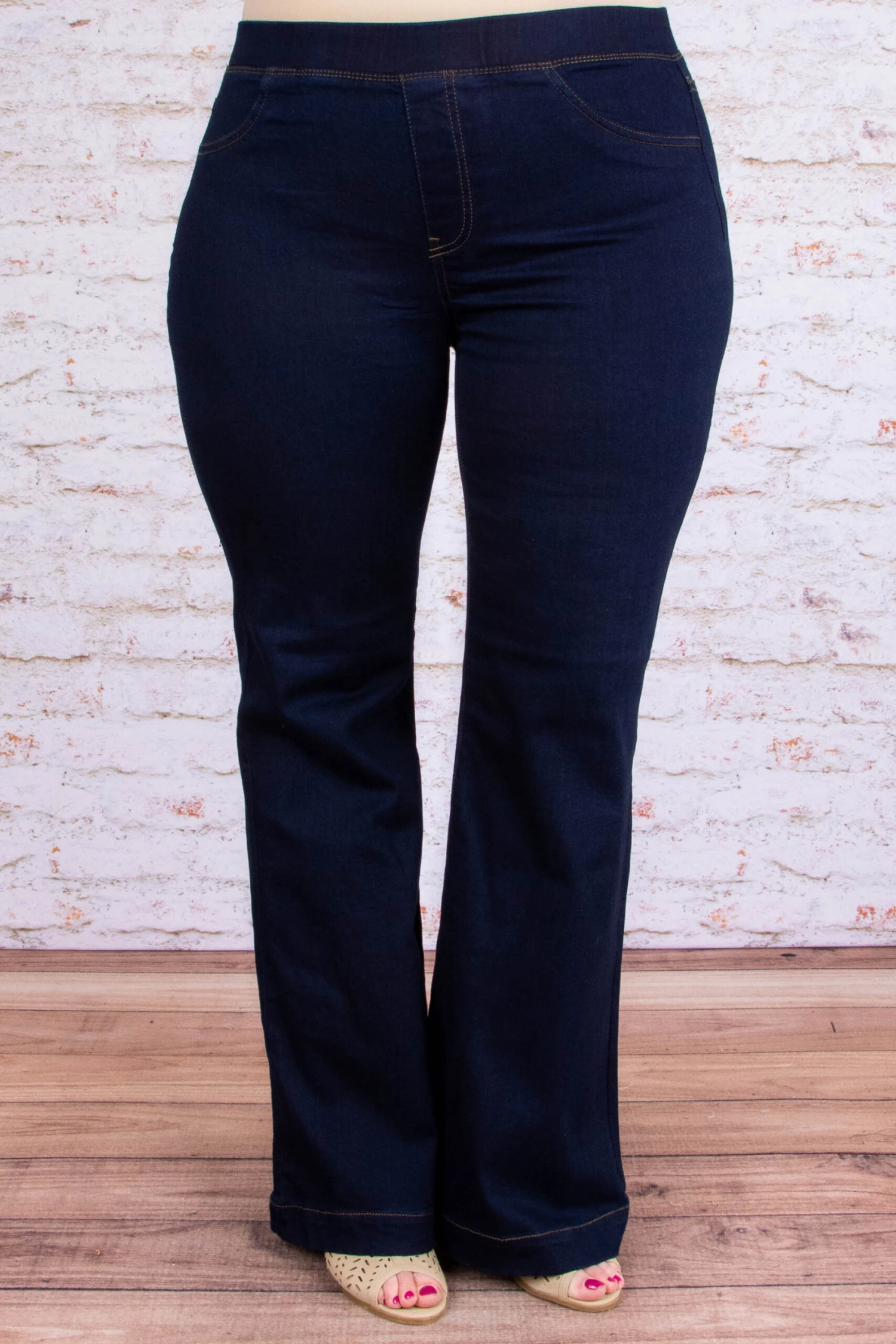 Dare To Flare Jeans, Super Dark Wash 5 Dare To Flare Jeans, Super Dark Wash - Image 3