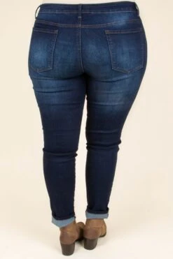 Casting Shadows Skinny Jeans, Dark Wash -Chic Soul Store SOL 3222 e3a1f7c9 9e0e 4171 a2db c60f9103b8dd