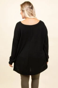 Cool Is Calling Tunic, Black -Chic Soul Store SOL 9041 09149d64 44b7 4c06 bc86 c3241dc2661e