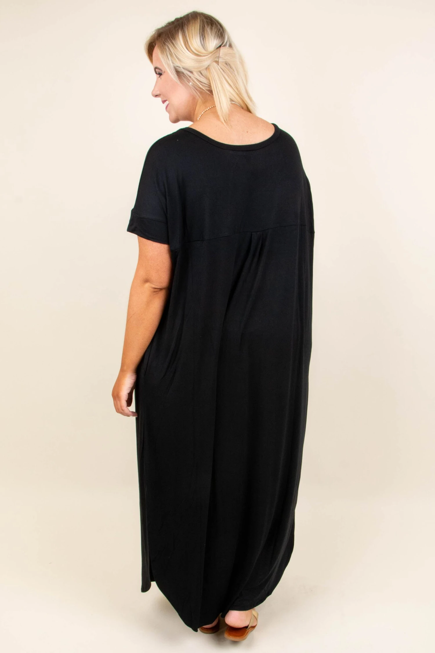 All Summer Long Maxi Dress, Black 6 All Summer Long Maxi Dress, Black - Image 4