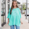 Salty Cowgirl Boyfriend Tee, Mint -Chic Soul Store SaltyCowgirlBoyfriendTee 2024 07 11T14 28 09.150Z