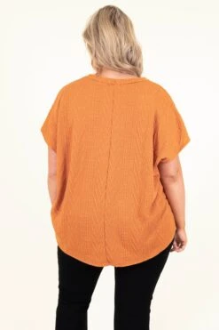 Sandy Dream Top, Rust -Chic Soul Store SandyDreamTop Rust 9412