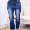 Saturday Vibes Jeans, Dark Wash 1 Saturday Vibes Jeans, Dark Wash -Chic Soul Store SaturdayVibesJeans DarkWash