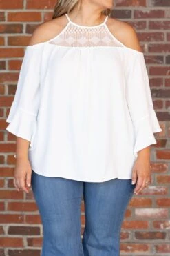 Saved By Above Top, White 11 Saved By Above Top, White -Chic Soul Store SavedByAboveTop White 3100