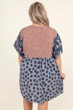 Saving My Love Dress, Denim Combo -Chic Soul Store SavingMyLoveDress DenimCombo 0018