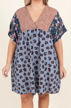 Saving My Love Dress, Denim Combo -Chic Soul Store SavingMyLoveDress DenimCombo 0019