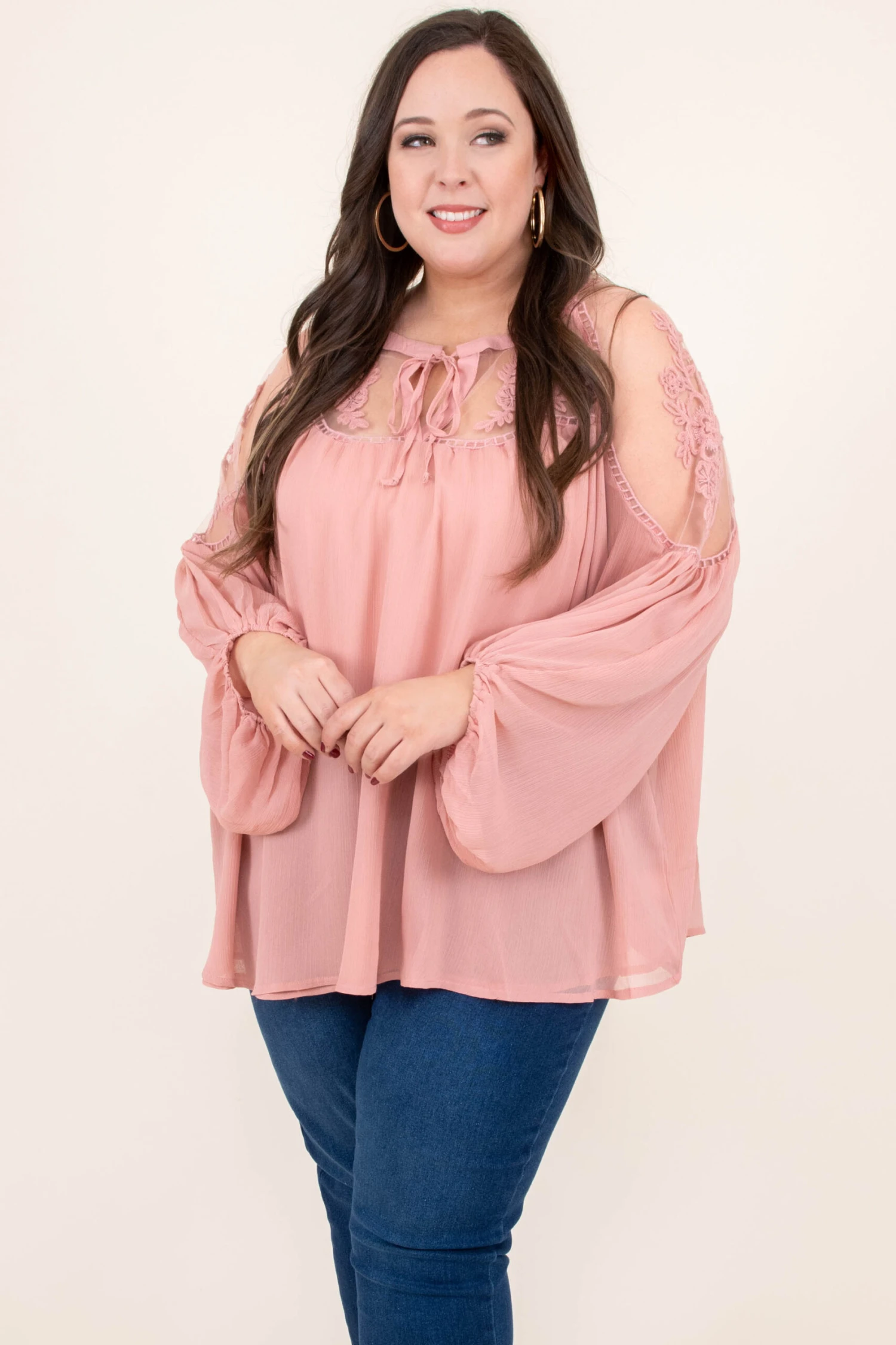 Say Something Blouse, Blush 3 Say Something Blouse, Blush