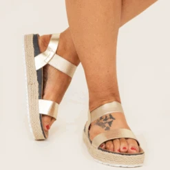 Seaside Sippin’ Sandals, Champagne -Chic Soul Store SeasideSippin Sandals Champagne