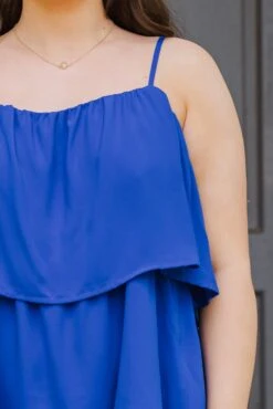 Seaside Strolls Romper, Royal Blue 13 Seaside Strolls Romper, Royal Blue -Chic Soul Store SeasideStrollsRomper RoyalBlue 3