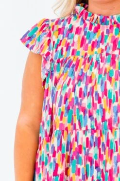 Season To Bloom Dress, Fuchsia 13 Season To Bloom Dress, Fuchsia -Chic Soul Store SeasonToBloomDress Fuchsia 3