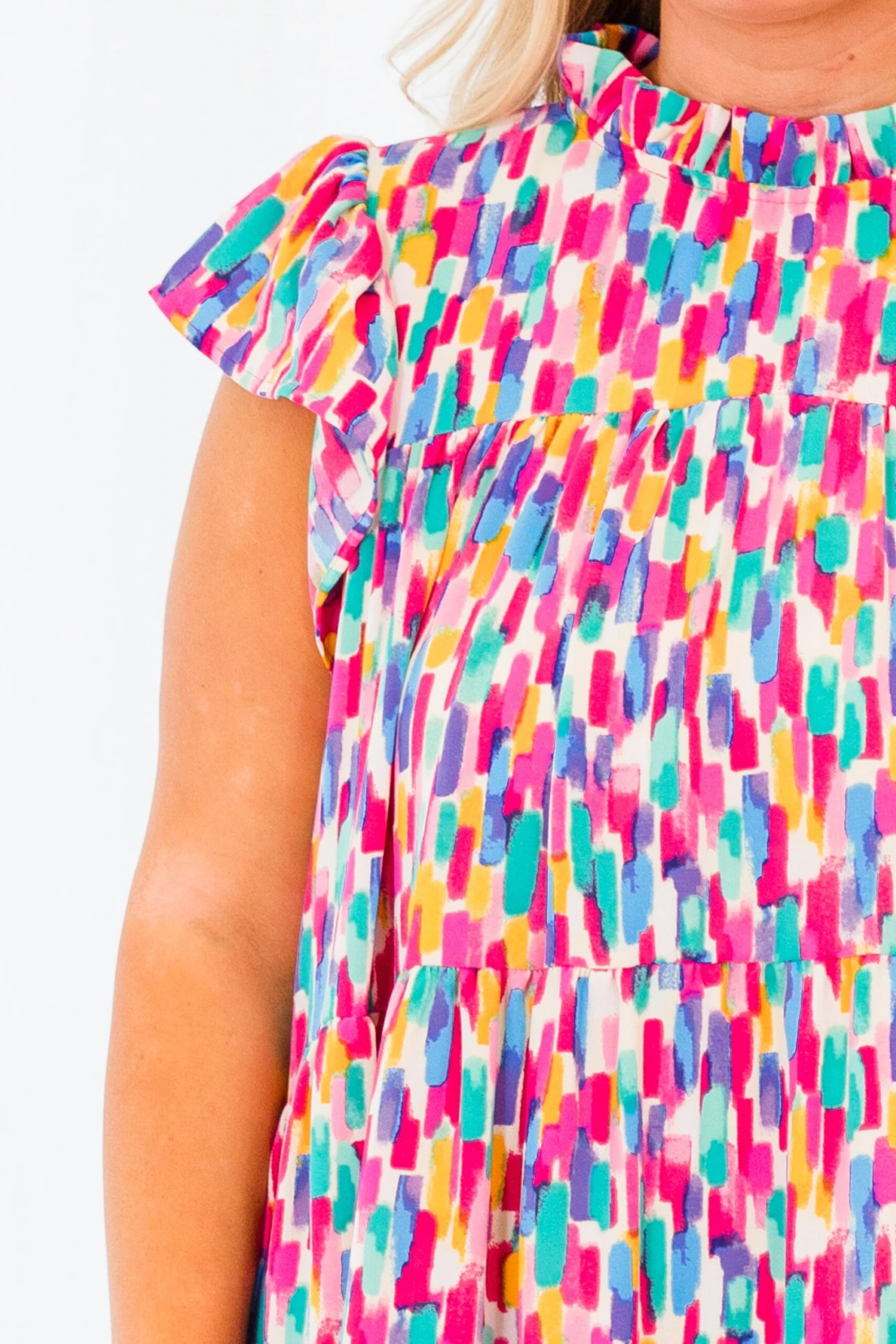 Season To Bloom Dress, Fuchsia 7 Season To Bloom Dress, Fuchsia - Image 5