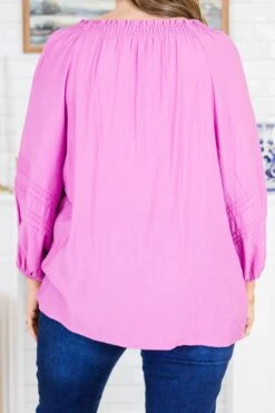 Secret Garden Blouse, Lavender -Chic Soul Store SecretGardenBlouse Lavender