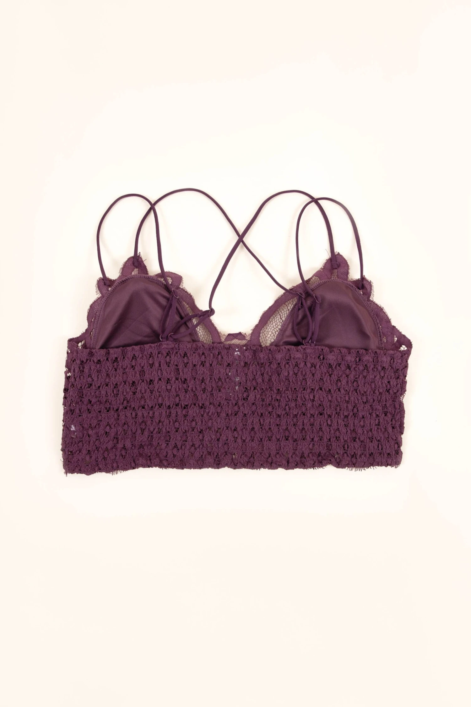 Secretly Stunning Bralette, Eggplant 6 Secretly Stunning Bralette, Eggplant - Image 4