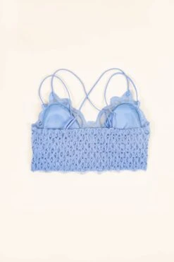 Secretly Stunning Bralette, Spring Blue 8 Secretly Stunning Bralette, Spring Blue -Chic Soul Store SecretlyStunningBralette SpringBlue 3