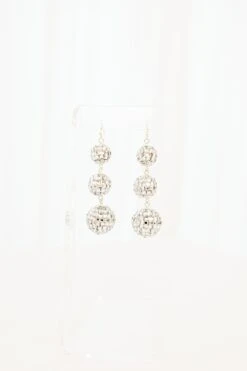 See You At The Disco Earrings, Silver 9 See You At The Disco Earrings, Silver -Chic Soul Store SeeYouAtTheDiscoEarrings Silver 4