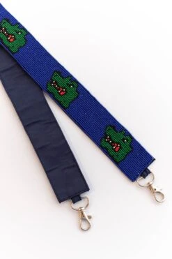 See You Later Gator Beaded Purse Strap, Green -Chic Soul Store SeeYouLaterGatorBeadedPurseStrap Green 0375