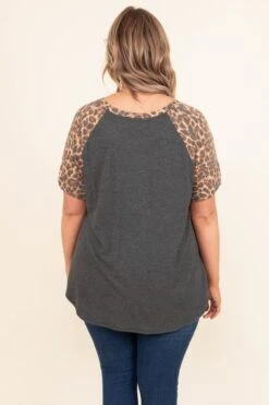 See You Never Top, Charcoal -Chic Soul Store SeeYouNeverTop Charcoal 8861