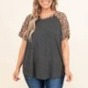 See You Never Top, Charcoal -Chic Soul Store SeeYouNeverTop Charcoal 8863