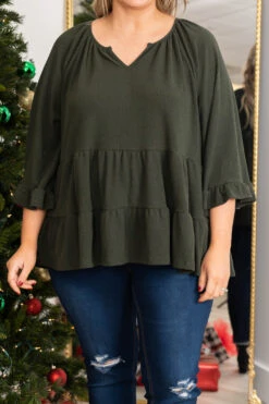 See You Tonight Top, Olive 11 See You Tonight Top, Olive -Chic Soul Store SeeYouTonightTop Olive 2