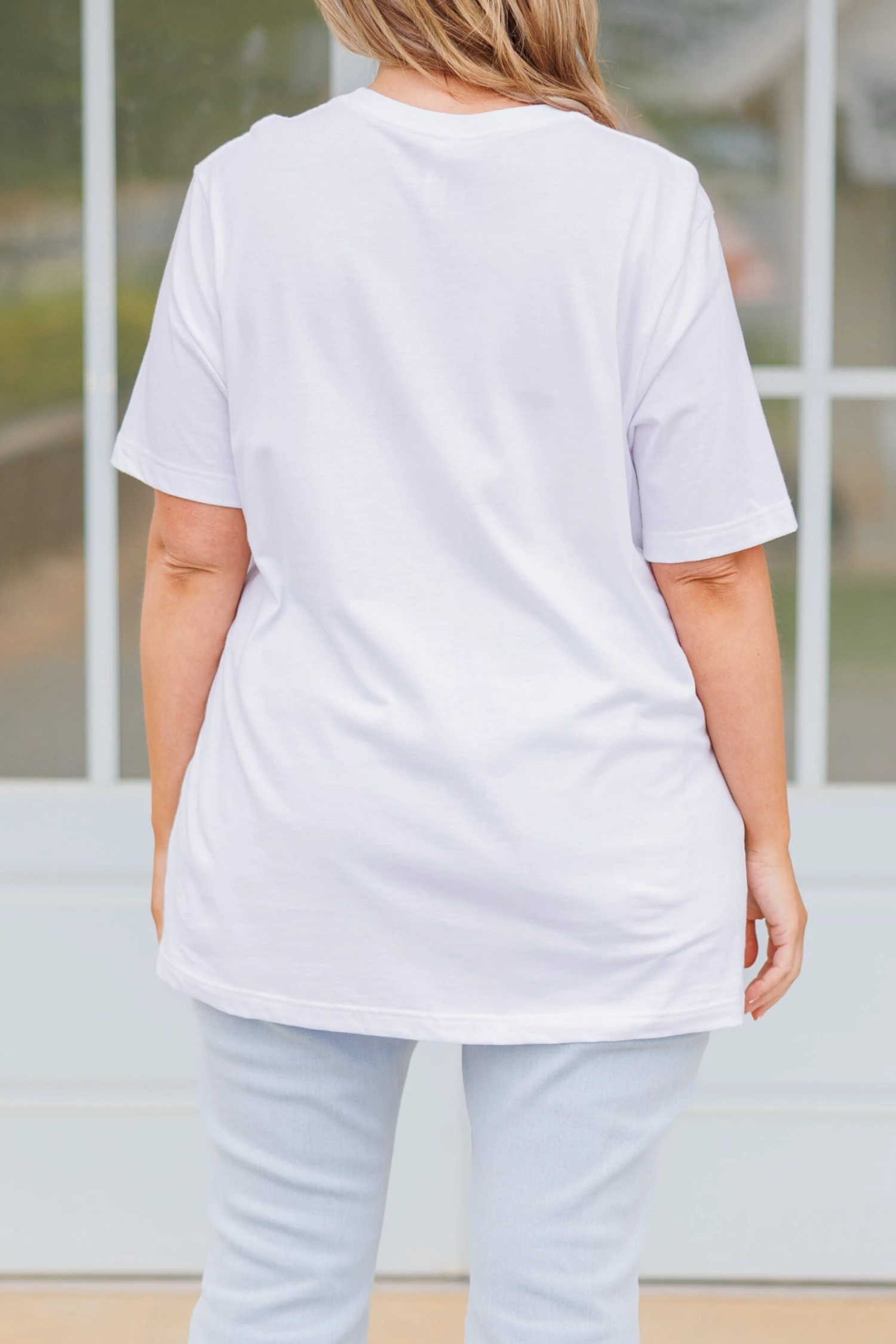 Seeing Bright Stars Tee, White 7 Seeing Bright Stars Tee, White - Image 5