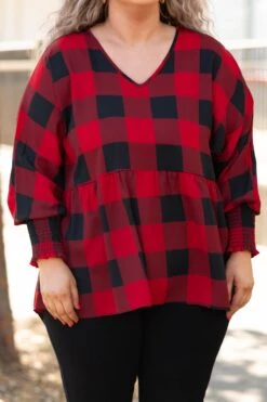 Selfless Love Top, Red 11 Selfless Love Top, Red -Chic Soul Store SelflessLoveTop Red 0515