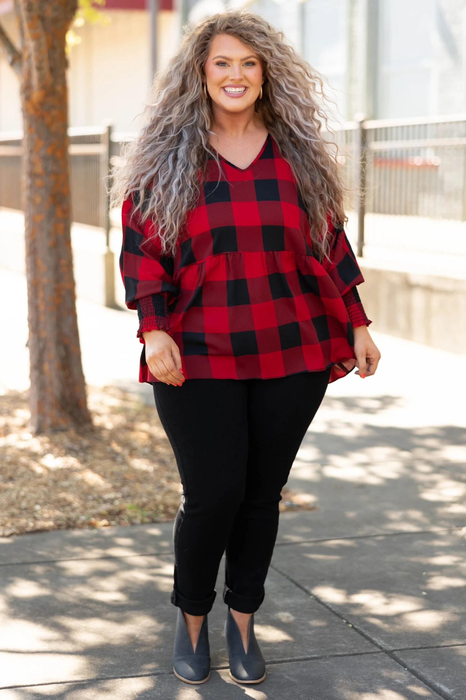 Selfless Love Top, Red 4 Selfless Love Top, Red - Image 2