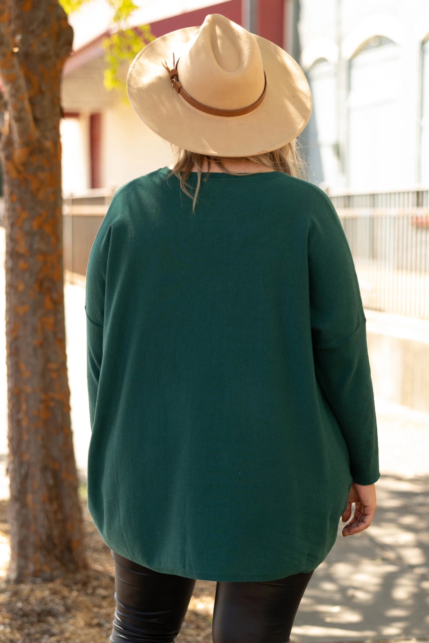 Send Your Approval Tunic, Hunter Green 7 Send Your Approval Tunic, Hunter Green - Image 5