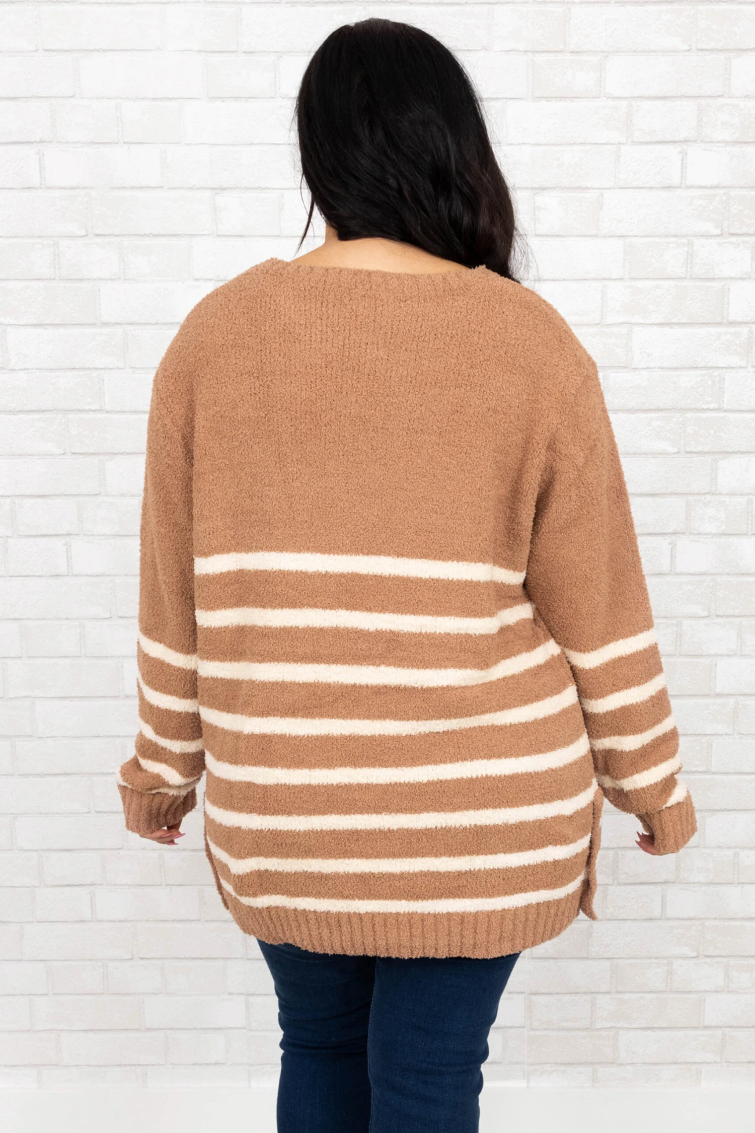 Series Of Notes Sweater, Camel 7 Series Of Notes Sweater, Camel - Image 5