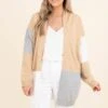 Setting Standards Cardigan, Oatmeal