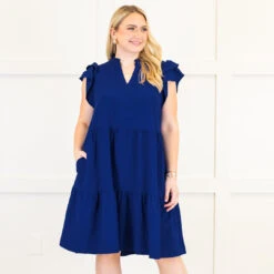 Share The Dream Dress, Royal Blue -Chic Soul Store ShareTheDreamDress RoyalBlue 7