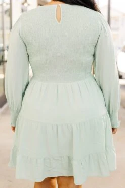 Sharp Whitted Dress, Sage 13 Sharp Whitted Dress, Sage -Chic Soul Store SharpWhittedDress Sage