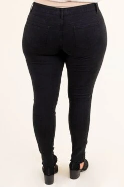 She Ready Jeggings, Black -Chic Soul Store SheReadyJeggings Black 5313